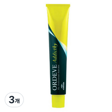 올디브어딕시 스탠다드 라인 염색제, 7 코발트 블루, 3개