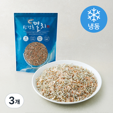 신건호멸치 밥새우 섞인 지리멸치 (냉동), 3개, 500g