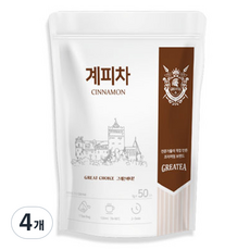 Greatea桂皮茶, 4個, 50件, 1g
