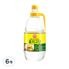 오뚜기 올리고당, 올리고당 2.45KG 6개/올리고당/요리용올리고당/조리, 6개, 2.45kg