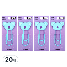 라인프렌즈 BT21 빅클립 코야, 1개입, 20개 1개입, 20개