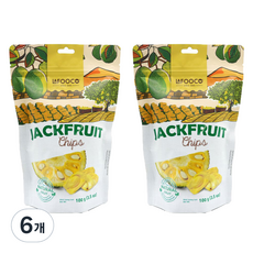 LAFOOCO 波羅蜜脆片, 6包, 100g