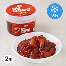 양념 깐새우장 (냉동), 300g, 2개