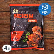 목우촌 오븐 닭다리살 숯불양념맛 (냉동), 400g, 4개