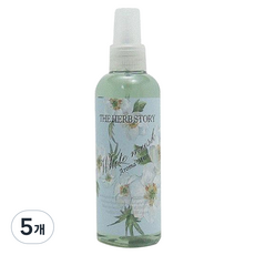 더허브스토리 바디미스트 화이트무스크, 200ml, 5개