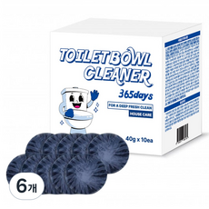 하우스케어 변기세정제 10p, 400g, 6개