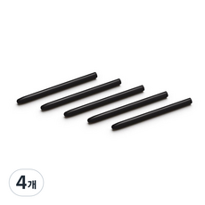 와콤 펜 전용 표준형 검정색 펜심 5p ACK-200-01-BA, 4개