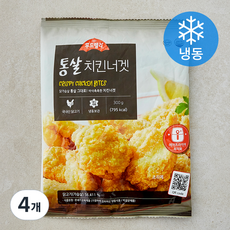 푸드렐라 통살 치킨너겟 (냉동), 300g, 4개