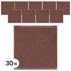 松月毛巾 深色抹布30 棕色, 30個