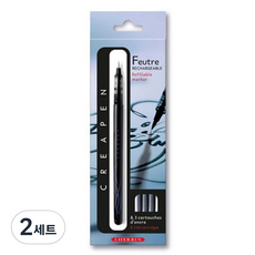제이허빈 붓펜마커 카트리지리필 3p, 2세트