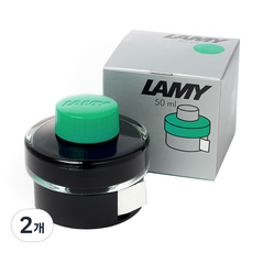 라미 병잉크 T52 50ml, 그린, 2개