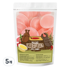 쥬맥스 곤충젤리, 복숭아, 5개