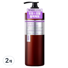 HAARAZ 啤酒酵母洗髮精 莓果麝香, 1L, 2個