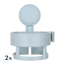 DM I Love Home 粉彩吹風機支架, 藍色, 2個