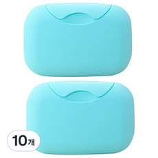 便攜式肥皂盒 L, 藍色, 10個