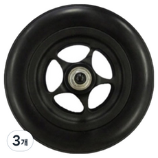 미키코리아메디칼 소프트포밍캐스터 바퀴 30mm x 151 mm, TJKZ00201, 3개