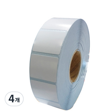 Barcode Bank 藝術標籤紙 5 x 5 cm, 2000格, 4個