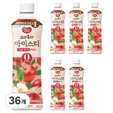 동원보성홍차 아이스티 애플, 500ml, 36개