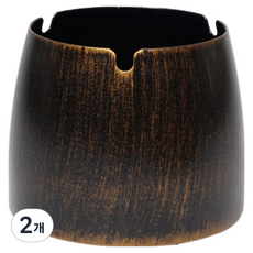 소담몰 냄새차단 뚜껑있는 재떨이 미디엄 뚜껑미포함, 월넷, 2개
