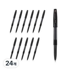 PILOT 百樂 Super Grip G 蓋式油性原子筆 1.6mm BPS-GG-XB, 24個, 黑色