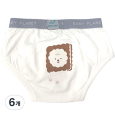 BABY PLANET 幼兒用高級如廁訓練褲, 17 抱著餅乾的比熊犬, 6個