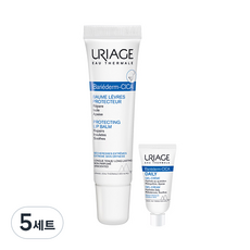 유리아쥬 배리어덤 시카 레브르 립밤 15ml + 시카 젤 크림 3ml, 무향, 5세트