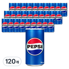 펩시 콜라, 190ml, 120개