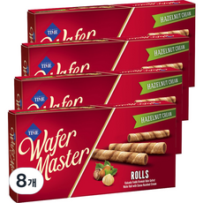 Time Wafer Master Roll 榛子奶油, 65g, 8個
