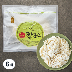 마포식품 생칼국수, 1.5kg, 6개
