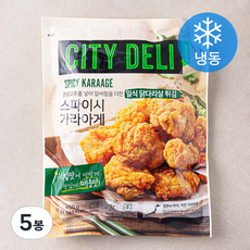 시티델리 스파이시 가라아게 (냉동), 450g, 5봉