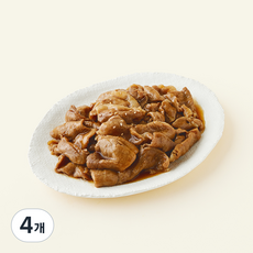 설성목장 제주 흑돼지 간장 불고기, 4개, 600g