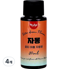 로티 아롬 식품향료 자몽향, 4개, 30ml