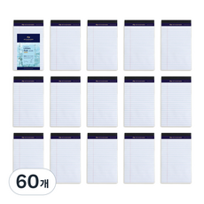 스탠다드 리갈패드 MINI, WHITE, 50매, 60개