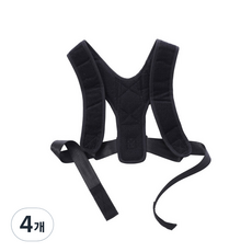 자세밴드 블랙, 4개