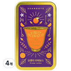 쌍계명차 과일허그 오렌지 루이보스 티캔, 1.5g, 6개입, 4개