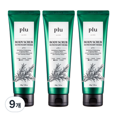 plu 身體磨砂膏 迷迭香草本香, 200g, 9個