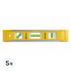 BESTIR 자석수평기 BST-01331 230mm, 5개