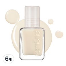 롬앤 무드 페블 하드너, 7ml, 6개
