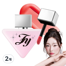 Flynn 水潤唇釉, 01 透明, 2個