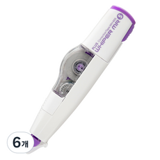 플러스 수정테이프 WH-605, 퍼플, 6개