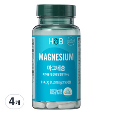마그네슘, 4개, 90정