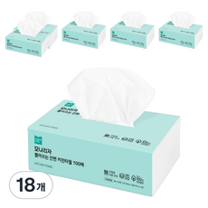 모나리자 뽑아쓰는 간편 키친타올, 18개, 100개입