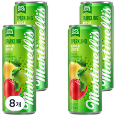 마르티넬리 스파클링 애플주스, 8개, 250ml