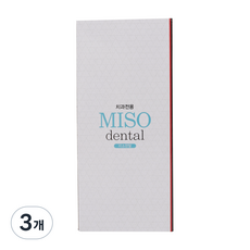 미소덴탈 올슬림모 고급형 성인 칫솔 랜덤발송, 8개입, 3개