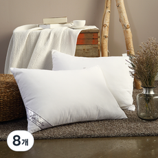 아임리빙 소프트터치 마이크로 화이버 일반형 베개솜, 화이트, 8개