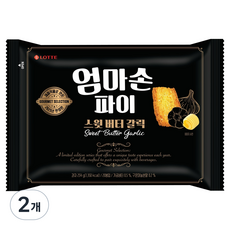 LOTTE 樂天 媽媽手派甜奶油大蒜高級精選, 254g, 2個