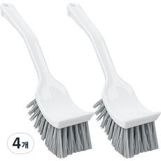 World Clean 르아 手柄刷, 白色  +灰色, 4個