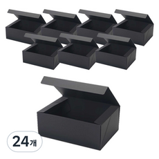 무지 선물상자 4호 21 x 15 x 8cm, 블랙, 24개