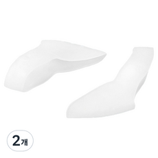 Runeon 整潔腳趾分離器 白色 2入, 2個