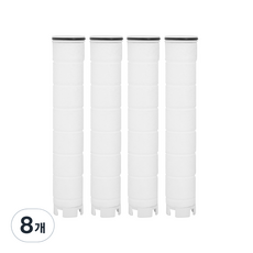 바스템 리워터 온오프 필터샤워기 교체필터, 8개